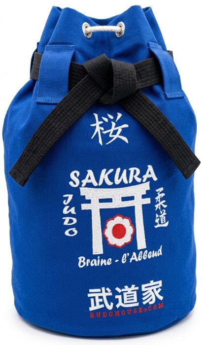 Sac à dos bleu marine au logo du Sakura